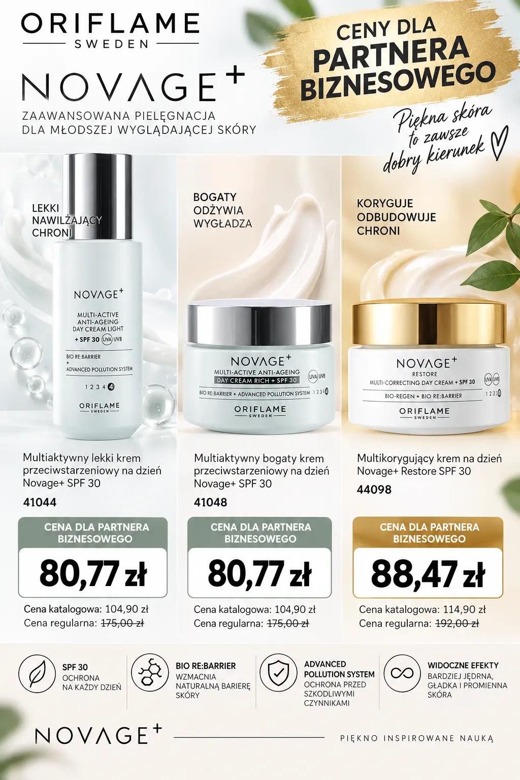 Promocja dla Partnerów Biznesowych Oriflame — oferta 7
