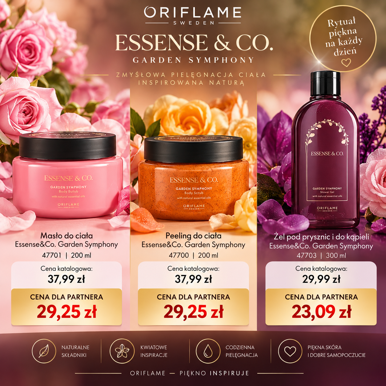 Promocja dla Partnerów Biznesowych Oriflame — oferta 22