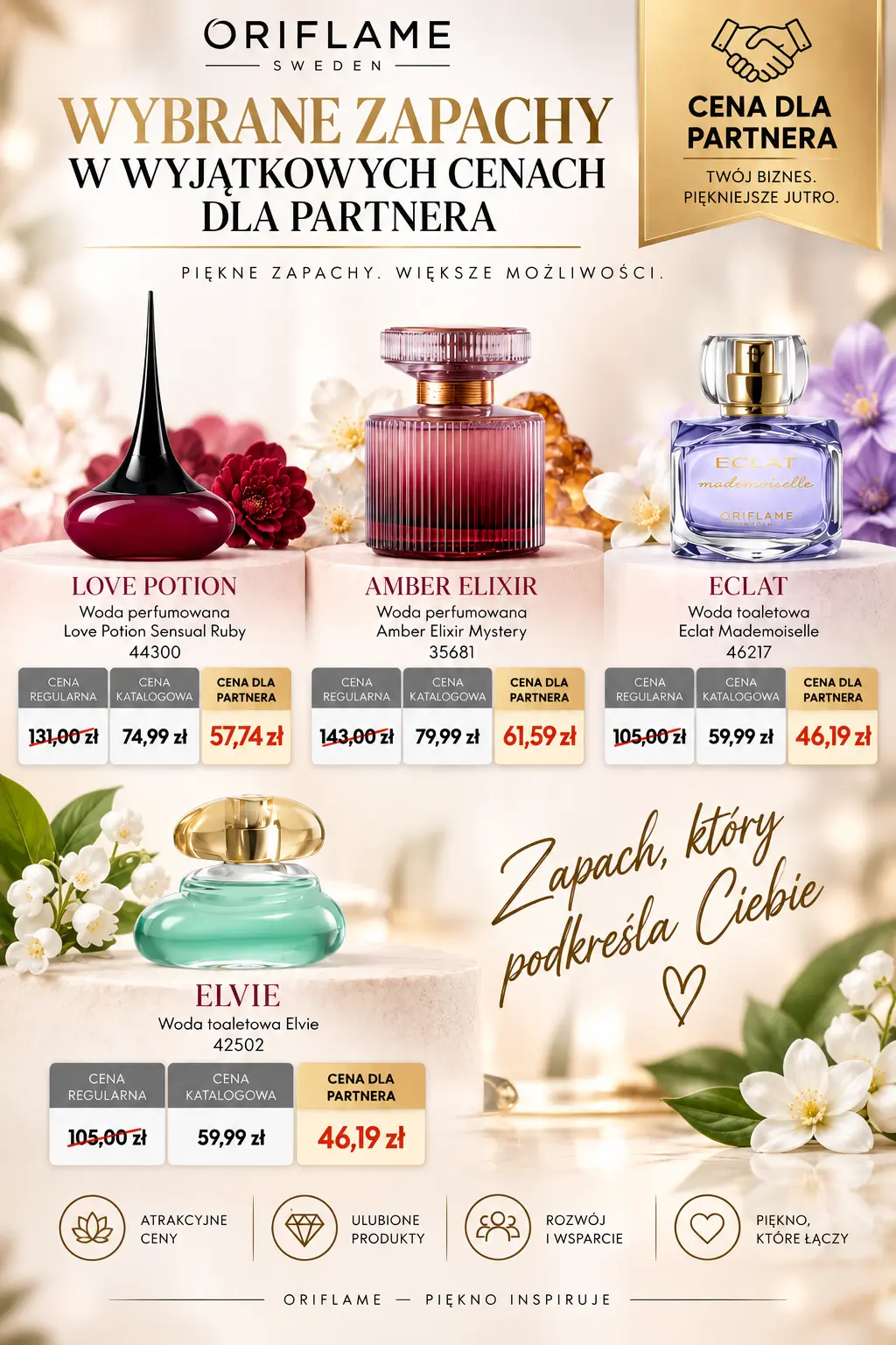 Promocja dla Partnerów Biznesowych Oriflame — oferta 13