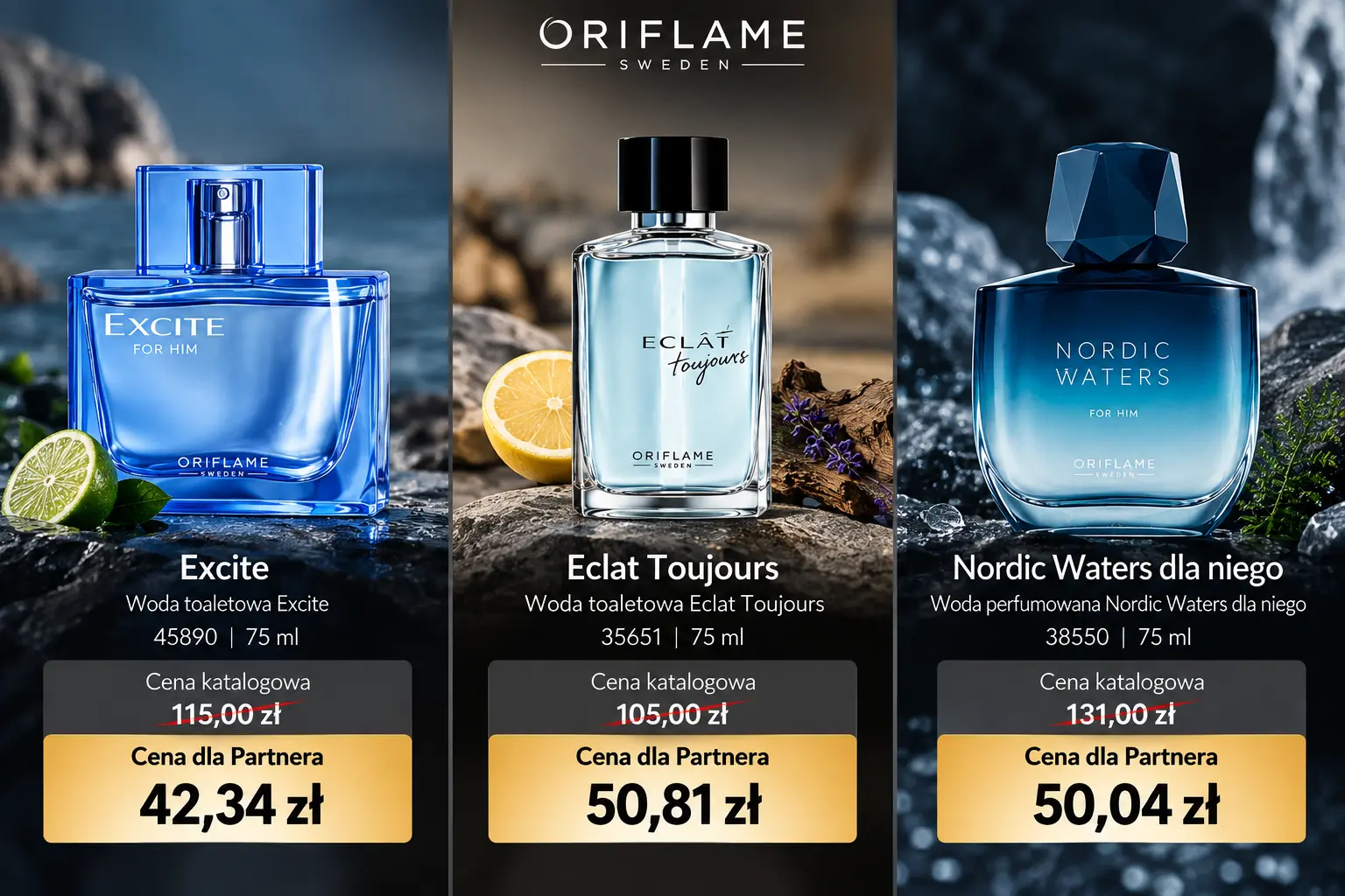 Promocja dla Partnerów Biznesowych Oriflame — oferta 19